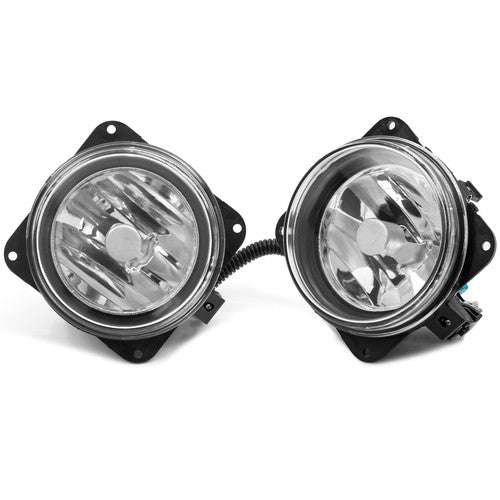 For 2000-2004 Ford F 150 Harley Davidson Fog Lights Lamps With Bulbs Right And Left