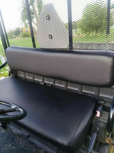 DURAFORCE New Black UTV Vinyl Seat Cover For Kawasaki Mule 2500 2510 3000 3010 Diesel 4X4