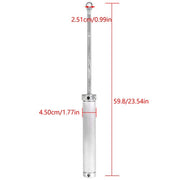 DURAFORCE For 1999-2003 04 Mustang Convertible Top Piston Hydraulic Cylinder Aluminum 2pc