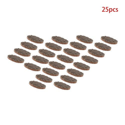 DURAFORCE Surface Conditioning Quick Change Discs, 2" Tan (Coarse) Prep Pad - 25 Pack