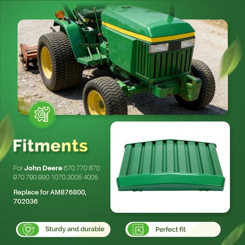 DURAFORCE For John Deere 670 770 870 970 790 1070 3005 4005 Front Hood Grille # AM876800