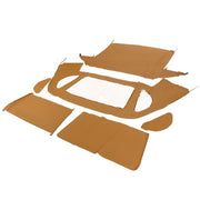 DURAFORCE Convertible Soft Top Tan For 1990-02 Mercedes-Benz SL R129 500SL Window Plastic