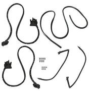 DURAFORCE Weatherstrip Kit Body Sealing Strip 5PCS Rubber For Chevrolet Camaro 1970-1981