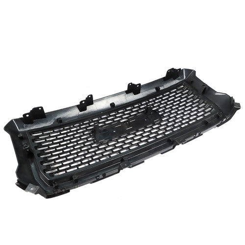 DURAFORCE Glossy Black Front Hood Mesh Grille Replacement For GMC Sierra 1500 2014 2015