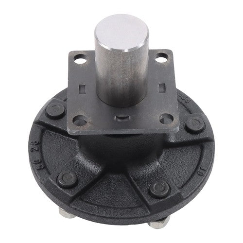DURAFORCE 2PC Pre-Assembled 5 x 5.5" Trailer Hub Kit & Flange #84 Spindle With Bearing Kit