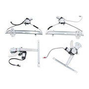 DURAFORCE 4Pcs For Honda Accord 1998-2002 Power Window Regulator Front & Rear w/Motor NEW