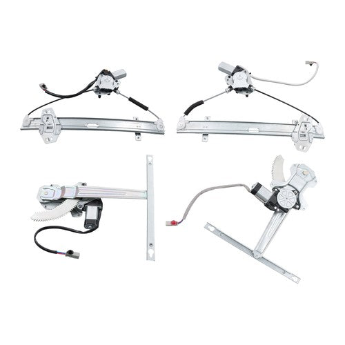 DURAFORCE 4Pcs For Honda Accord 1998-2002 Power Window Regulator Front & Rear w/Motor NEW