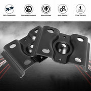 DURAFORCE 2PC For 99-10 Ford F-250 350 Superduty Excursion E-250 350 Rear U Bolt Top Plate