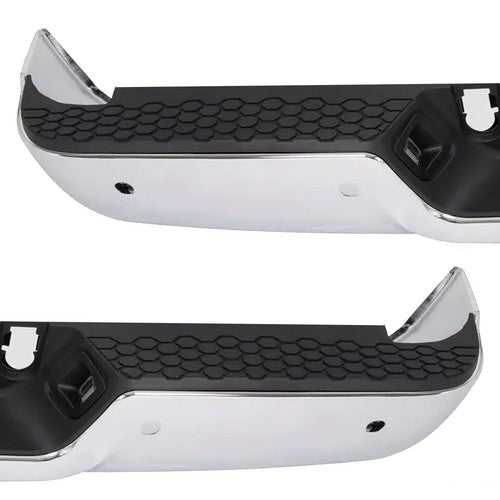 Chrome Rear Bumper Assembly for Ram 2500 3500 2013 2018 With Sensor Holes