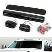 DURAFORCE 3x White LED Cab Roof Marker Lights For 2007-13 GMC Sierra 1500 2500 HD 3500 HD