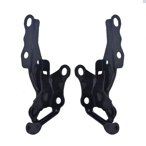 DURAFORCE 2PC Hood Hinge Right Left Black For Toyota Corolla/Matrix 03 04-2008 5341012410
