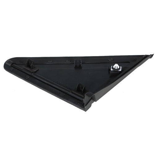DURAFORCE For Grand Caravan 2008-20 Mirror Flag Applique Plastic Right Side Black