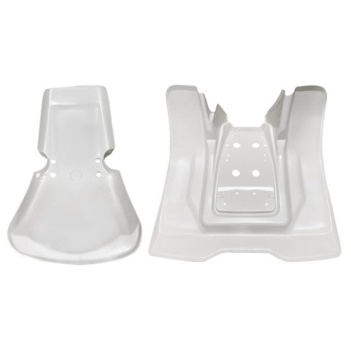 ABS Plastic White Front Rear Fender for 1983 1984 1985 Honda ATC200X 3 Wheeler