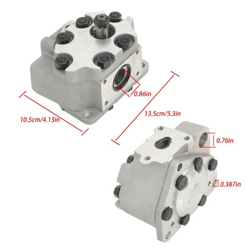 DURAFORCE Hydraulic Pump K962635 K962688 For Case 1190 1194 1210 1212 Tractors New