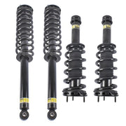 DURAFORCE 4Pcs Front and Rear Shock Absorbers Struts For Tesla Model S 60D 75D 85D 90D AWD