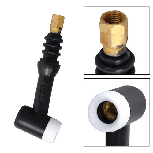DURAFORCE TIG Welding Torch Kit - Alumina Nozzle, Collets, Stubby Gas Lens 123 Pcs