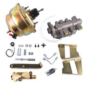 DURAFORCE Power Brake Booster 1" Bore Master Disc/Drum Kit for Chevrolet 150 210 1955-1957