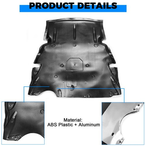 Engine Splash Shield for BMW 328i 2012-2016 Front Lower F30 Sedan 230i 2017-2021