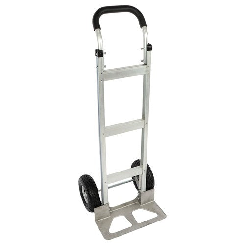 DURAFORCE Aluminum 500Lbs Hand Truck Trolley Dolly 14"×7-1/2" Diecast Nose Plate