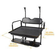 DURAFORCE For Club Car Precedent Rear Seat Flip For Club Car Tempo/Onward 2004+ Golf Cart