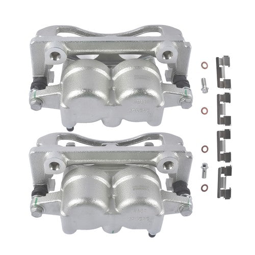 DURAFORCE 2x Front Left & Right Brake Calipers for Infiniti QX56 Nissan Titan Armada 5.6L