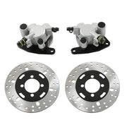DURAFORCE New For Yamaha Big Bear 350 400 YFM350/400 Front Brake Calipers & Disc Rotors