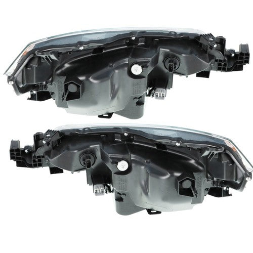 DURAFORCE For Toyota Corolla L Le Eco 2017-2019 Headlight Projector Set Halogen L+R Clear