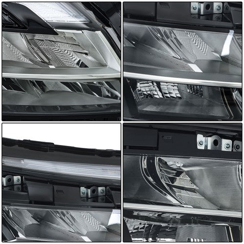 DURAFORCE LED Headlight Passenger Right Side For Nissan Pathfinder 2022-2023 Chrome Bezel