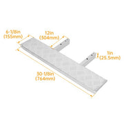 DURAFORCE 6"x30" Heavy-Duty Aluminum Boat Trailer Step Frame Mounting Bolt-On Step Surface
