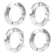 DURAFORCE Wheel Spacers 4x156 1" 131mm M12x1.5 Silver 4Pcs For Polaris Polaris RZR 2015+