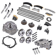 DURAFORCE Timing Chain Kit Oil & Water Pump VVT Sprockets for Cadillac ATS CTS GMC Acadia