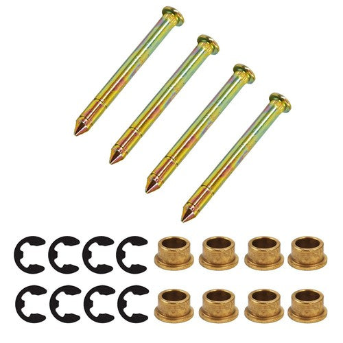 DURAFORCE Car Heavy Duty Door Hinge Pins Pin Bushing Kit For Ford F-150 F-250 F-350 Bronco