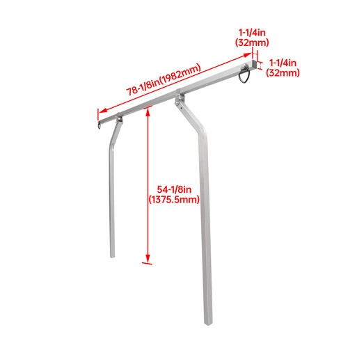 DURAFORCE Universal Heavy Duty Top Tier For Most Utility Trailer Cross Bar System Kit