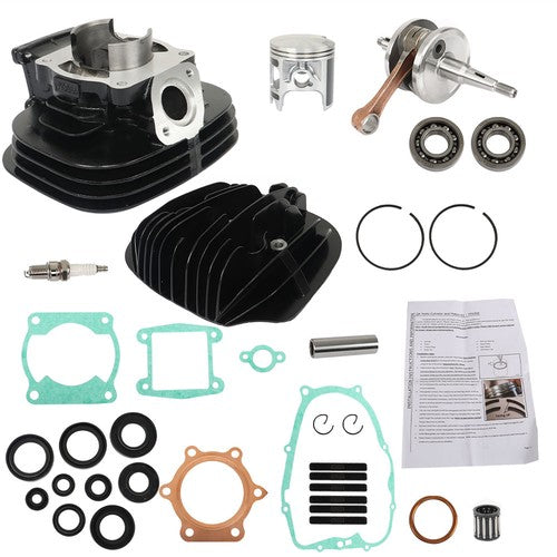 DURAFORCE For Yamaha Blaster 200 Piston Cylinder Crank Motor Rebuild Gasket Kit 1988-2006