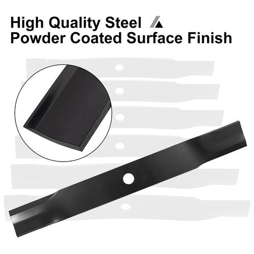DURAFORCE 12 Mower Blades Fit John Deere #TCU15881 737 757 777 797 60" Decks #M131958
