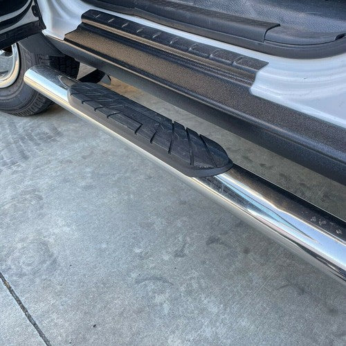 4 Piece Rocker Panel Guard Sill Plate Cover for RAM 1500 2500 3500 Crew Cab 2009 18