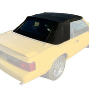 DURAFORCE Black Soft Top w/Plastic Window For 1983 83-93 Ford Mustang Convertible 2-Door