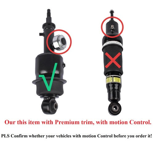 DURAFORCE New Rear Left Air Suspension Shock Absorber for Infiniti QX56 QX80 Z62 2011-2021