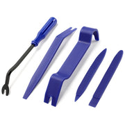 DURAFORCE 5PCS Trim Removal Pry Tool Set For Car Radio Panel Door Dash Clip Fasteners