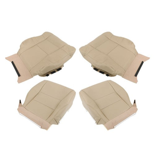 DURAFORCE Front Driver&Passenger Perforated Cortical Cover Tan New For Acura RDX 2007-2012