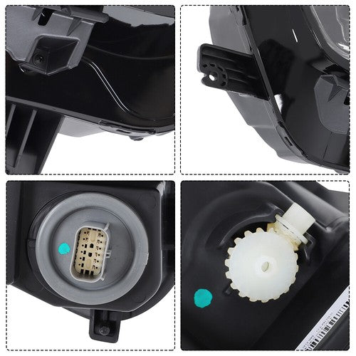 DURAFORCE Front Headlight For Chevrolet Camaro SS 1SS RS 2019-24 RH Single Clear Lens LED