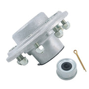 DURAFORCE Pre-Assembled 8-Lug 6.5" Galvanized Trailer Hub Kit Fit For 7,000lb #42 Trailer