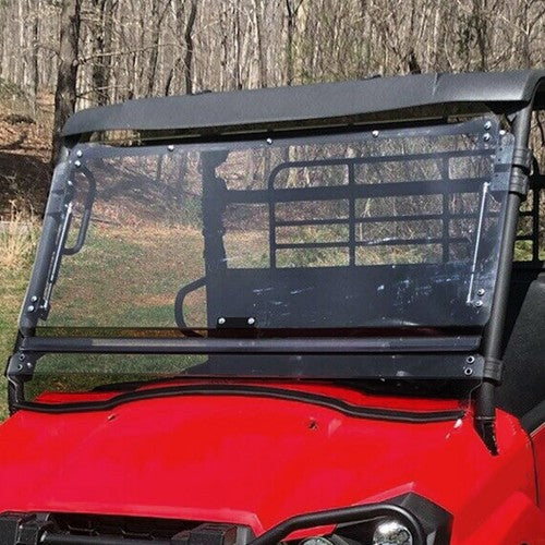 DURAFORCE For 2019-2025 Kawasaki Mule Pro MX Front Flip Windshield Scratch Resistant