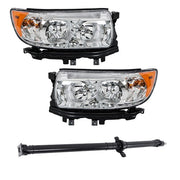 DURAFORCE For 06-08 Subaru Forester Halogen Headlights L+R Driveshaft Prop Shaft Assembly