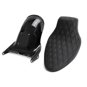 DURAFORCE For Harley-Davidson Softail 2006-2017 Short Rear Fender Stitching Seat Kit