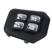 DURAFORCE FOR 2016-2023 Toyota Tacoma SR SR5 Fog lights 4-Eyes DRL LED Double Turn Signal