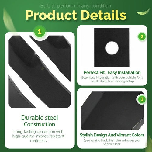 DURAFORCE 12 Mower Blades Fit John Deere #TCU15881 737 757 777 797 60" Decks #M131958