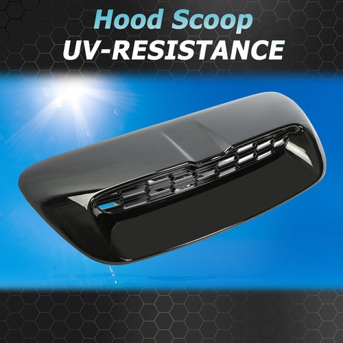Black Painted Hood Air Intake Vent Scoop for Mini Cooper S 07-14 R55 R56 R57 R58
