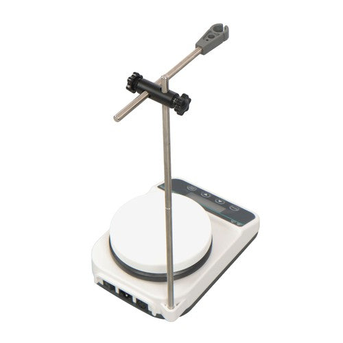 DURAFORCE Digital Display Magnetic Hotplate Stirrer with Bracket Temp Probe Temp 310℃ 3L