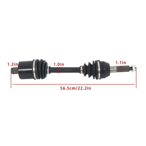 DURAFORCE Rear Left/Right CV Axles Drive Shaft for Polaris 1337130 1333275 1333677 1334438